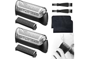 CINSERSR Aplicable a Cabezal De Repuesto Braun Serie 1, 2 piezas Cabezal de Afeitado Braun Serie 10B, Maquinilla de Afeitar Repuesto, Cabezales Repuesto Afeitadora Eléctrica, Cabezal Afeitadora Eléctrica