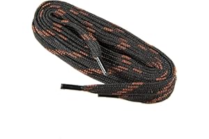 WORKERWALKER Worker Walker Flat Laces Pro - Płaskie Sznurowadła Do Butów Roboczych, BHP, Silny Splot, Wytrzymałe Sznurowadła, Różne Kolory i Długości, Wyprodukowane w Europie, 1 para