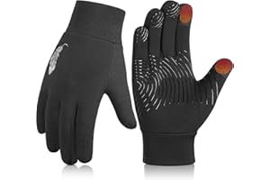 OOPOR Dzieci sporty zimowe rękawice do biegania - ekran dotykowy antypoślizgowe termiczne dzieci ciepłe rękawiczki na zewnątrz dla chłopców dziewcząt jazda na rowerze jazda na rowerze piłka nożna w wieku 4-12 lat