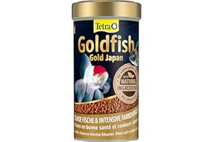 Tetra Goldfish Gold Japan - Mangime di alta qualità in mini stick per pesci rossi giapponesi e altri pesci rossi esotici, lattina da 250 ml