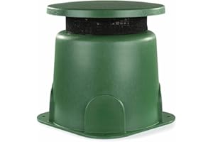 Power Dynamics GS530 Enceinte de Jardin Étanche - Verte, Installation 100V, Idéale pour Jardin et Terrasse, 30W, 5,25 Pouces, Projection Sonore à 360 Degrés