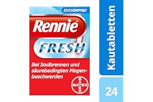 Rennie Fresh bei Sodbrennen 24 Kautabletten