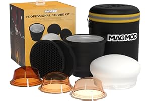 MagMod Professionelles Stroboskop-Set XL, zusammenklappbar & langlebig, Universal-Stroboskop-Reflektorsystem