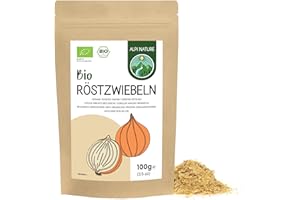 Alpi Nature Cipolla Croccante BIO 100g, Cipolle Croccanti Arrostite, Senza Olio di Palma