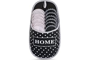 ABS gästoffel Dots 6-pack set | gästtofflor | tofflor | tofflor | pulssko | filtpantofflor