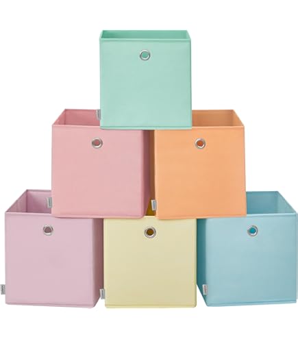 Storanda Lot De 4 Boîtes Rangement 33 X Cm Poignées Extra