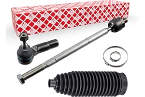 febi bilstein 49046 Tie Rod with steering boot set, pack of one