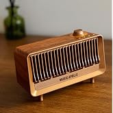 Coverzone Yeni Nesil Retro Radyo G&ouml;r&uuml;n&uuml;ml&uuml; Speaker USB TF Aux Bluetooth M&uuml;zik Kutusu Retro Teleskopik Anten Type-C Şarj Edile