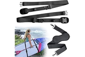 JEEZAO Sangle de Transport pour Planche de Surf, Kayak, Sup, Longboard, Stand Up Paddle Board Bandoulière Réglable