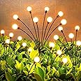 Rylan Solar Powered Firefly Lights Waterproof, Solar Starburst Swaying Lights When Wind Blows, Solar Outdoor Decor Lights for Garden, Landscape, Pathway, Yard, Deck, Patio (Pack of 1)