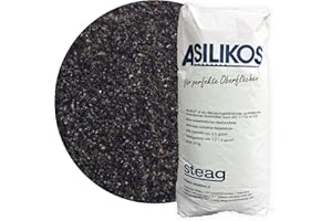 Schicker Mineral – 25 kg Asilikos Strahlmittel aus Aluminiumschlacke – Strahlgut für effektives Sandstrahlen – mineralischer Strahlsand mit stark abrasiver Wirkung (Ø Körnung: 0,2-1,0 mm)