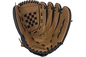 Champion Sports Leder vorne Vinyl zurück Feldspieler-Handschuh