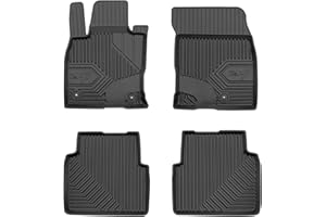 SMK Gummimatten auto fußmatten Satz passend für Ford Kuga III ab 2019 Erleben Sie einen neuen Standard des Reisens mit rutschfesten auto fussmatten - Mehrjahres- auto teppiche für alle Straßenverhältn