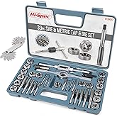 60-Pc Master Tap and Die Set - Include SAE Inch Size #4 to 1/2ââ‚¬Â and ...