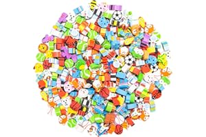 Sxutop 300 PCS Mini Erasers for Kids Small Cute Rubbers Eraser Novelty Tiny Erasers Colored Animal Rubber Multipack Small Pencil Eraser for Students Classroom Rewards Gifts and Party Favors
