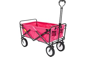 MacSports Rose Mac Sports Chariot Pliable, Polyester, Wagon