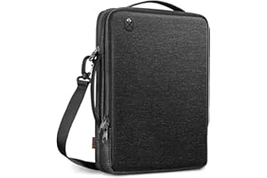 FINTIE FINPAC Laptop Custodia Borsa a Tracolla per 13,6" MacBook Air M4/A3240 M3/A3113 M2/A2681 2025-2022, 14.2" MacBook Pro M4/M3/M2/M1 2024-2021, 13.3" MacBook Air/Pro, Idrorepellente Tablet Valigetta