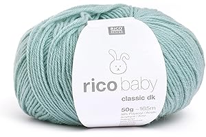 RICO DESIGN Laine rico baby classic dk Vert glacé