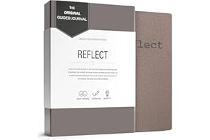 MindPanda Dziennik Reflect - dziennik z przewodnikiem dla początkujących - pisanie podpowiedzi do codziennej refleksji, wdzięczności i uważności - śledzenie nastroju i dziennik wdzięczności. Premium