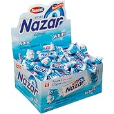 NAZAR WHITE CARBONATED UNSWEETENED GUM 100 PACK