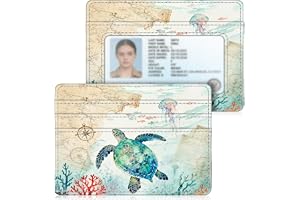 FINTIE Plånbok för framfickan, RFID-blockerande kreditkortshållare och kortetui med ID-fönster för män och kvinnor, Modern