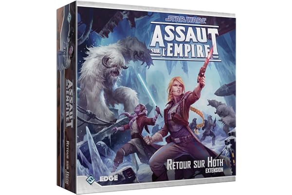 Asmodee Edge | Star Wars Assaut sur l'empire - Extension Retour sur Hoth | Jeu de Figurines | À partir de 14 Ans | 2 à 5 Joueurs