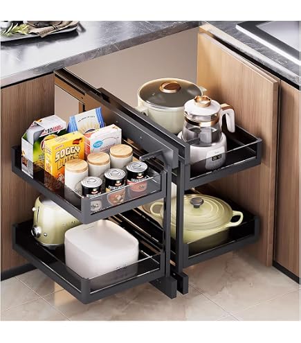 Rieles Adhesivos Para Cajones – Correderas Sin Perforaciones (1 Par) Para Muebles