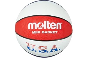 Molten Ballon de basket pour l'entraînement aux couleurs des Etats-Unis Couleurs: bleu/blanc/rouge -