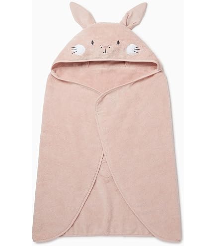 aden + anais ma fleur Hooded Towel Set | 100% Cotton with Muslin Hood, Soft Bath & Shower Wrap for Babies | flower, nature, girly print designs Unisex Baby Gift Set