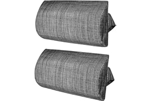 dzqad Oreiller De Chaise De Jardin - Oreiller Appui-tête pour Chaise Longue De Patio | Oreiller Appui-tête Imperméable Universel | Oreiller De Chaise Longue, pour Chaises, Transats, Fauteuils