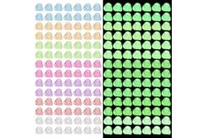 XIHIRCD 120pcs Luminous Mini Resin Octopus, Glow in the Dark Octopus Tiny Octopus Figures Miniature Octopus Figurines Small Resin Octopus for DIY Crafts Dollhouse Garden Decor (8 Colors)