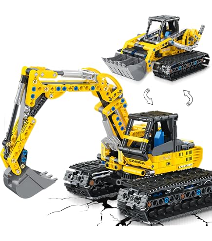 Kit Construction Navette Spatiale 888 PCS – 11-en-1 STEM Fusée Mars + Tour De Contrôle, Jouet Éducatif Enfants 6+ Garçons Filles