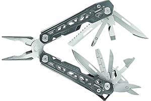 Gerber Narzędzie wielofunkcyjne z nylonową pochwą i 17 funkcjami, narzędzie wielofunkcyjne Truss 31-003304