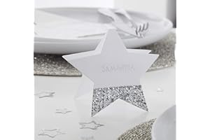 Ginger Ray SIL-422 6 Stück, Metallisch