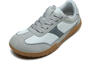 Meik Mangni Unisex Barefoot Zapatillas Minimalistas Hombre Mujer Ligera Zapatos Barefoot Anchos Transpirable y Antideslizante Zapatillas de Trail Running,Tallas:36-46 EU