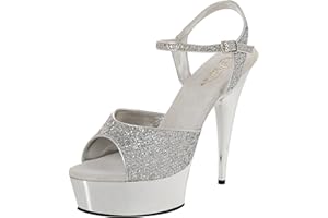 Pleaser Delight-609g, Sandalias Abiertas Mujer