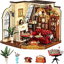 Fattoria In Miniatura Fai Da Te - Kit Casa Delle Bambole 3D In Scatola Di Latta Retrò Con Luci LED - 3