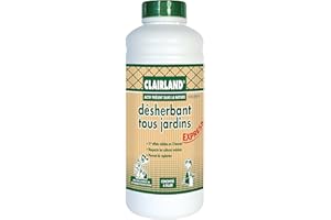 WOOTONG CLAIRLAND Désherbant Tous Jardins - Actif présent dans la nature - Concentré 910 mL, CLAIRJAR910N