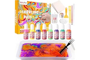 ONLYFUN Bastelset Kinder ab 5 6 7 8 9 10 Jahre, Geschenk Mädchen 6 7 8 9 10 Jahre, Basteln Mädchen 5 6 7 8 Jahre, Spielzeug ab 4-10 Jahre Mädchen, Wasser Malset für Kinder, Spielzeug ab 5-10 Jahre Jungen