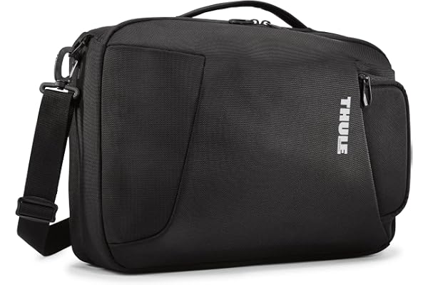 Thule Accent 17L Convertible Backpack - Fits 16" MacBook & 10.5" - Rigid Interior Pocket - Easily Switch Between Backp