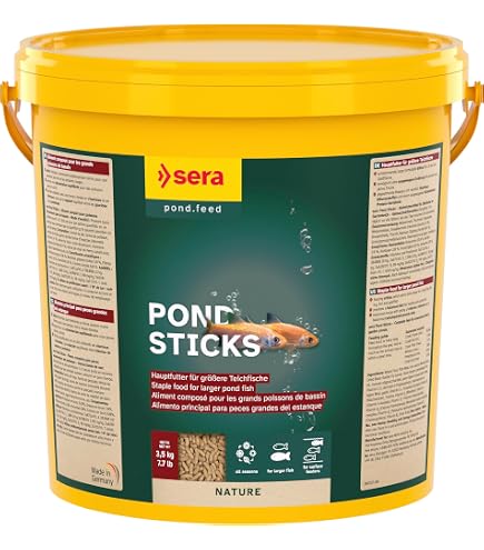 Sticks Flotantes Potenciadores De Color Para Koi Y Goldfish - Alimento Completo, Bote De 5L (430g)