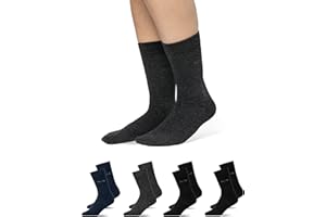 Snocks Socken Herren (4x Paar) Business Socken für Herren