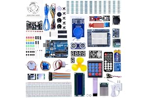 ELEGOO UNO R3 Ultimate Startkit, kompatibel med Arduino IDE mest kompletta elektronikprojektet byggsats med tysk handledning