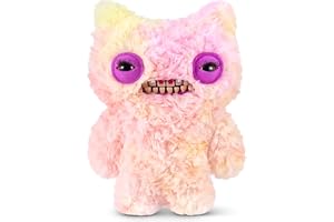 Fuggler Baddies Fuggs 9 Inch Plush Collectible Toy (Munch Munch) by ZURU Featuring Funny Ugly Monster Designs with Fierce Attitude, Bold Style, Unsettling Expressions