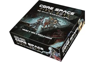 Battle Systems BSGCSC004 Core Space First Born Starter Set - Miniature 28mm - Gioco da tavolo - Tappetino da gioco in neoprene - Modulare 3D Terrain