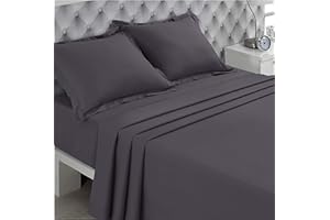 VISION - Bettlaken, 270 x 300 cm, Farbe: Anthrazit, 100% Baumwolle: 57 Fäden/cm²