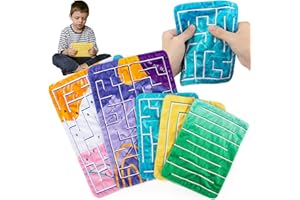 INBEBY 5 Pcs Marble Maze Mat Fidget Toys,Tactile Sensory Calming Toys Anxiety Stress Relief Toys for Kids Adults Teens Autism with Special Needs School Classroom Home Supplies,Calm Down Corner Items,2 Sizes