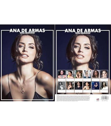 Calendrier 2026 Margot Robbie - Poster Annuel Avec Spirale, Design Durable, Idéal Fans Et Décoration - 11
