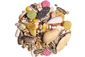 COUNTRYWIDE Willsbridge Deluxe Fruity Parrot Food Mix 12.5kg - Premium Parrot Seed Mix - 24 Quality Ingredients - Rich In Vitamins, Fruits and Nuts - Full of Taste, Variety and Nutrition