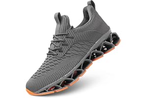 KEEZMZ Men's Slip on Walking Running Shoes Blade Tennis Casual Fashion Sneakers Comfort Non Slip Work Sport Athletic Trainer